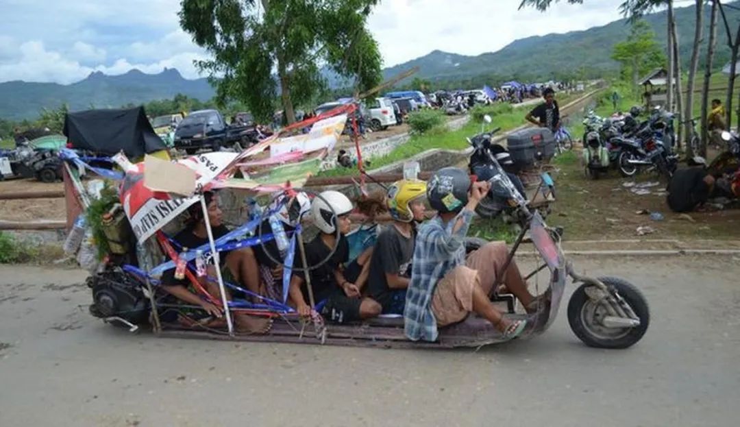 印尼的文化,印尼街头机车