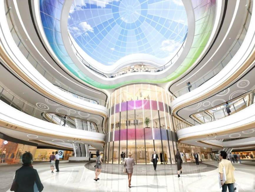 台州吾悦广场设计,台州玉环万达广场bim正向设计应用