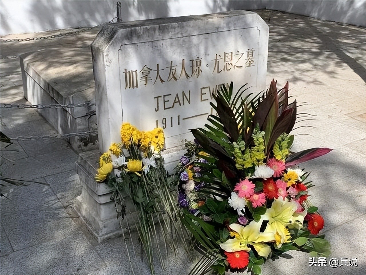 女子看望埋葬在日本的中国烈士,加拿大中国女烈士