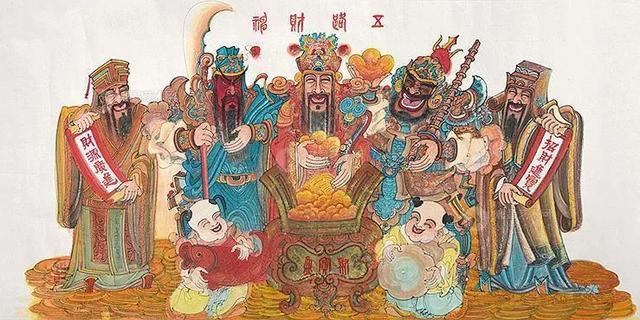 大年初五迎五路财神还是单迎财神,五路财神照财路大年初五迎财神