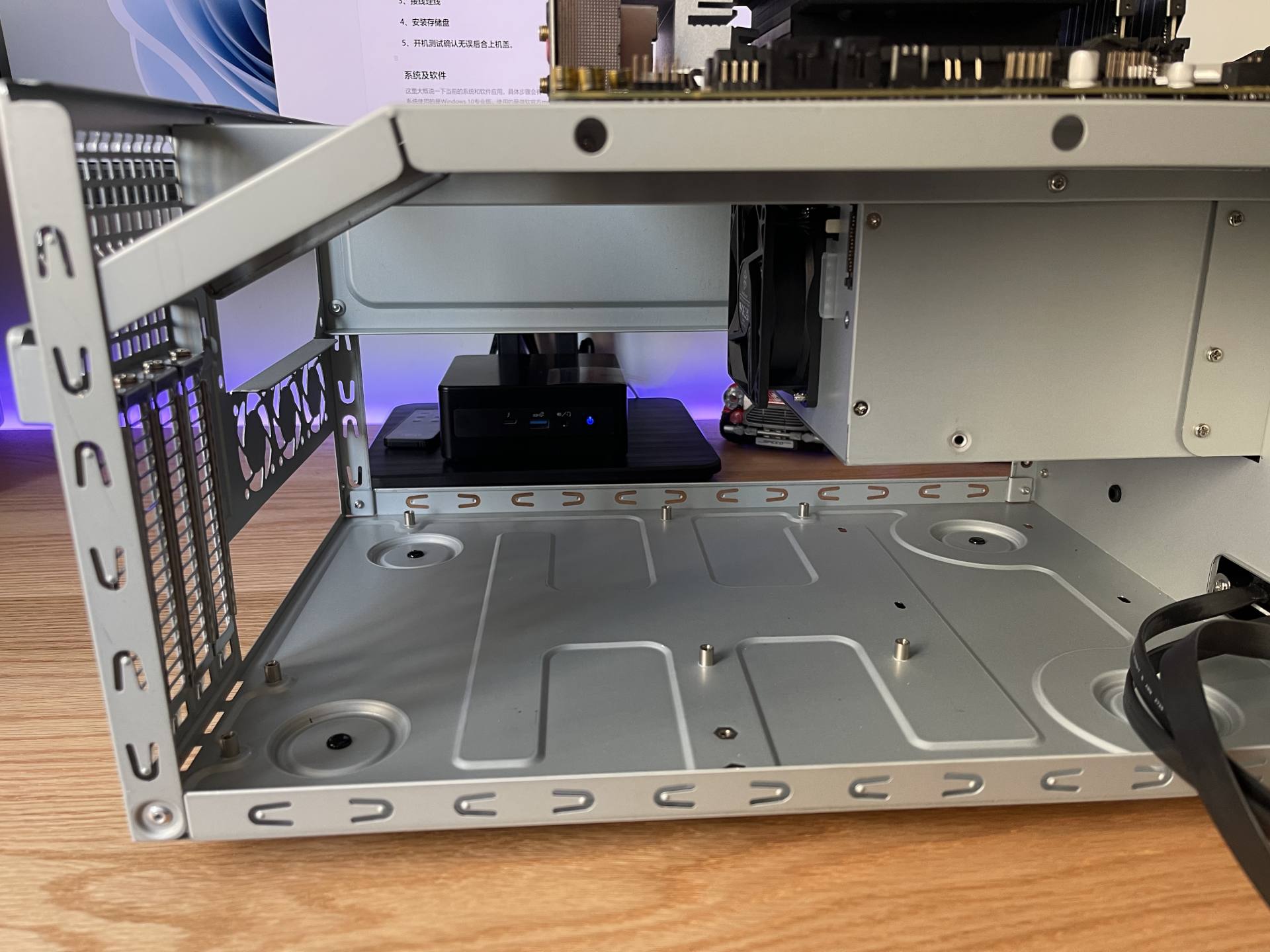 银欣机箱组装nas,银欣搭建nas