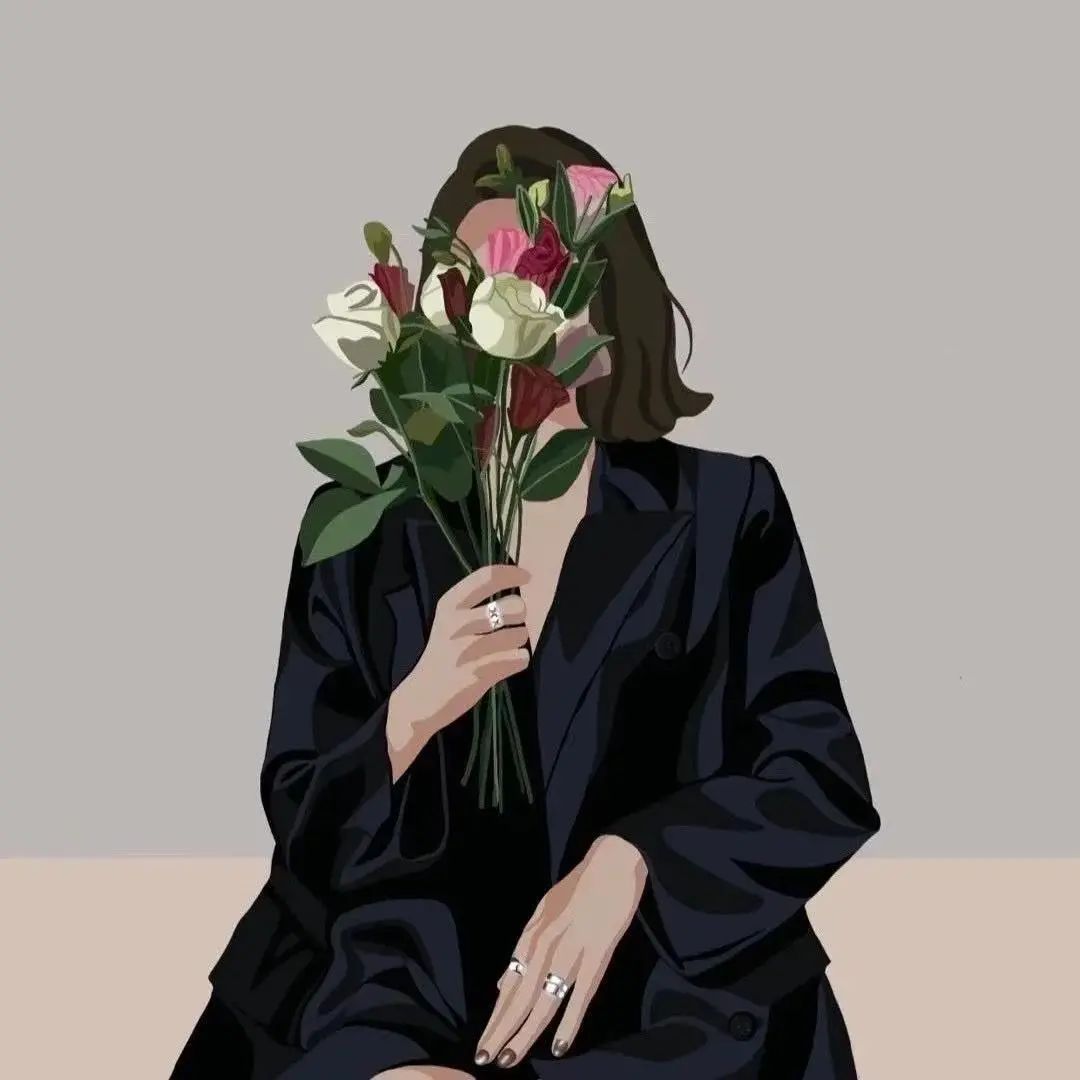 闺蜜cp头像二人一起,既是闺蜜头像又是情侣头像可保存