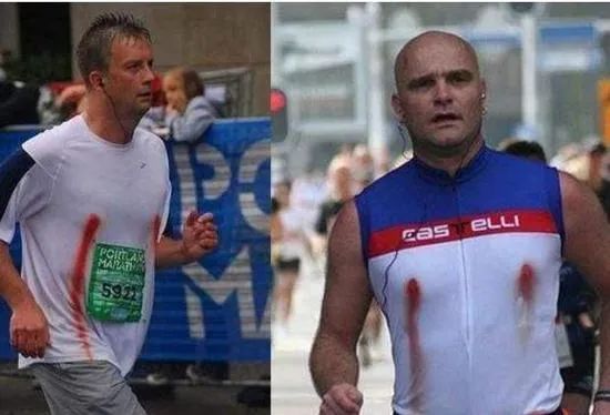 在跑步时避免乳头擦伤