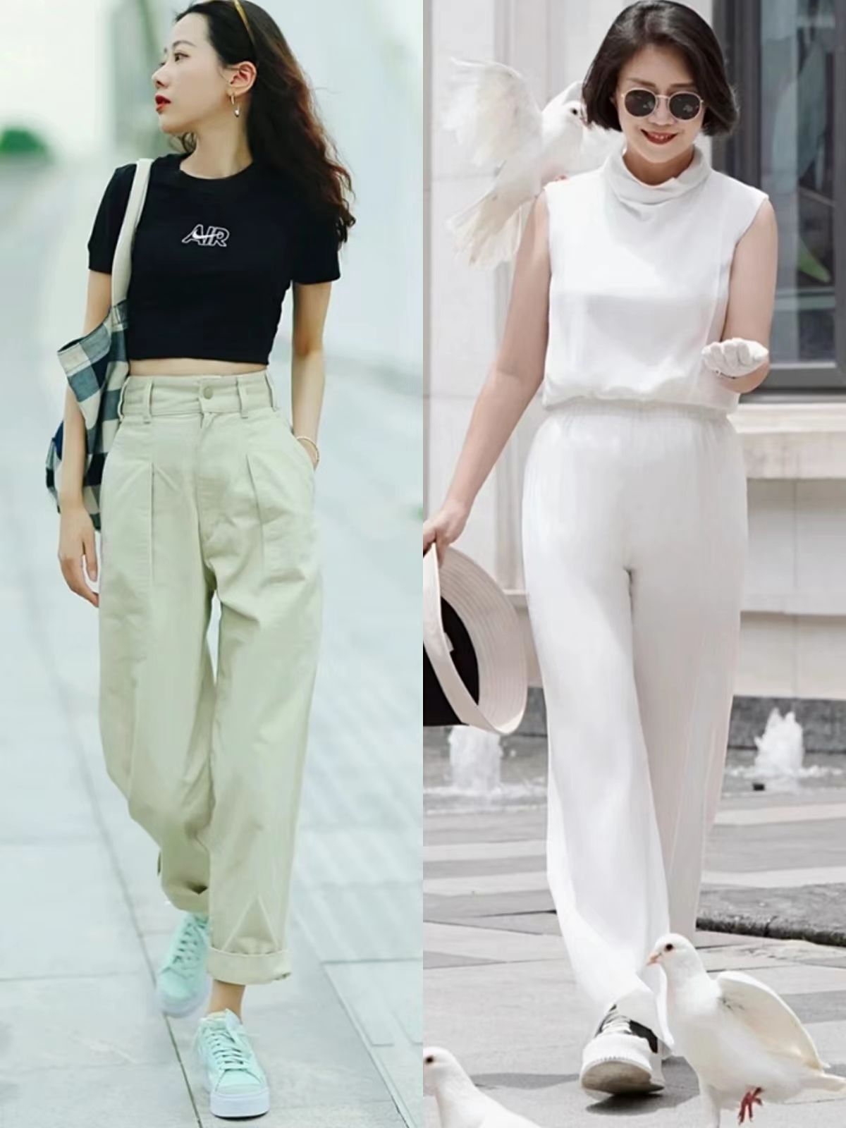 难怪潮人都爱上“帆布鞋”了，不管你30岁还是50岁，都能赢得漂亮