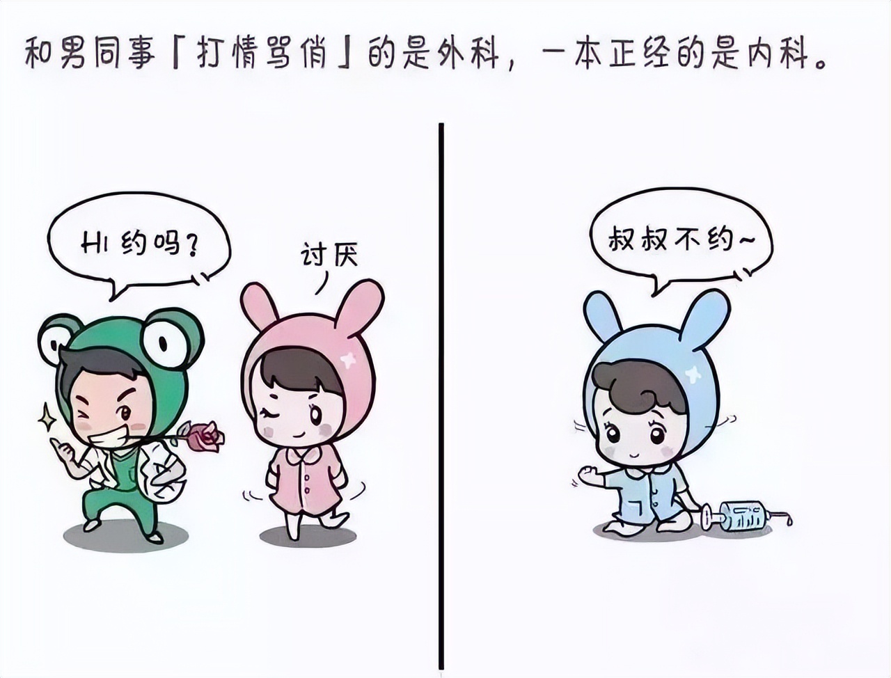 外科护士和内科护士区别,急诊科护士像女汉子