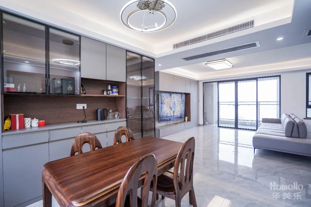 小户型两室改三室极简风,56平米小户型2室一厅改3室