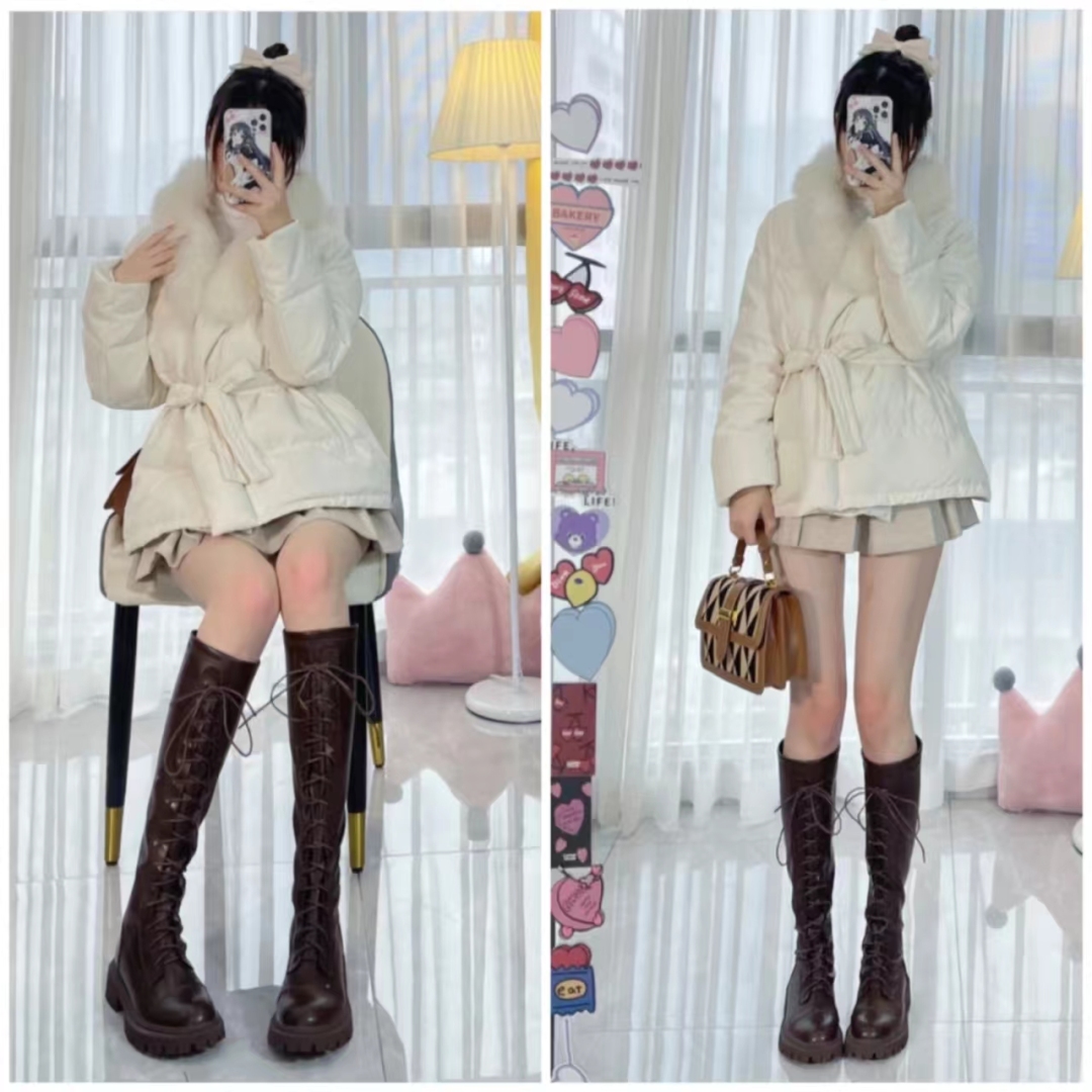 显瘦百搭又好看长筒宽靴,长筒高筒靴显瘦质感好显高