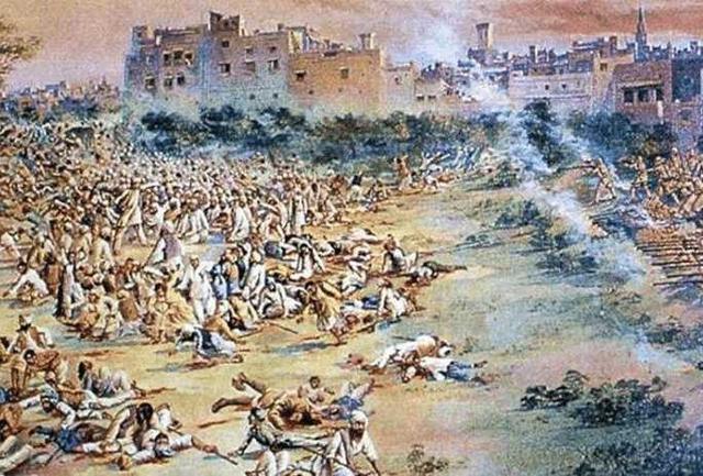 1857年印度的独立战争,1840年英国发动了鸦片战争