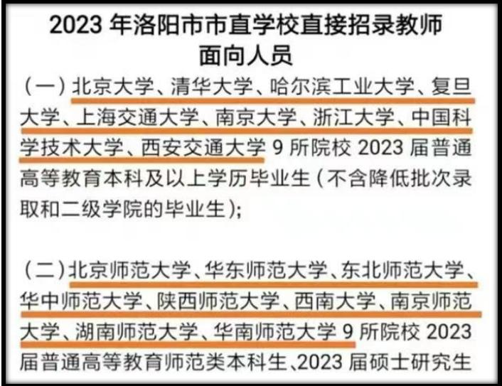 河南洛阳教师招聘名单,洛阳市直教师招聘2023