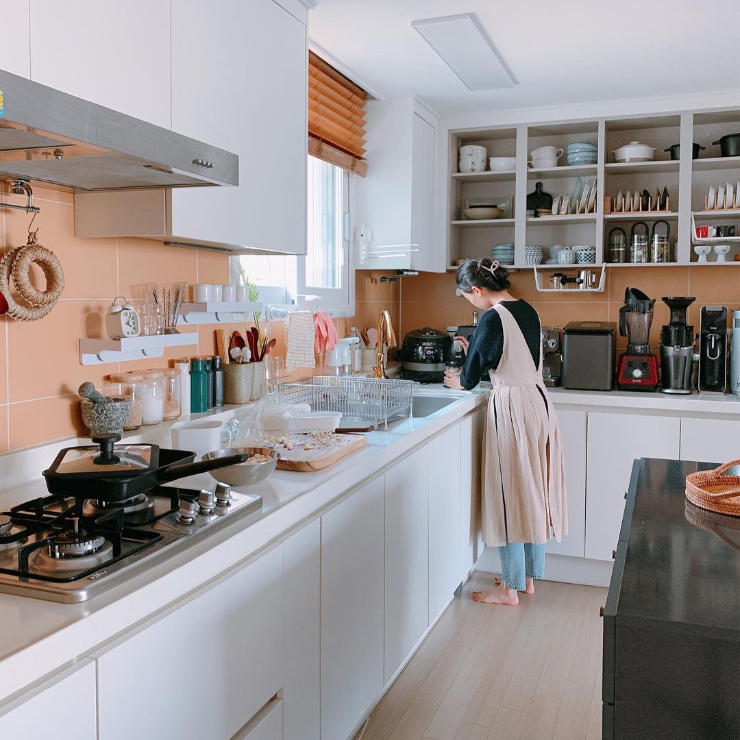 韩国主妇厨房整理,韩国主妇厨房收纳整理