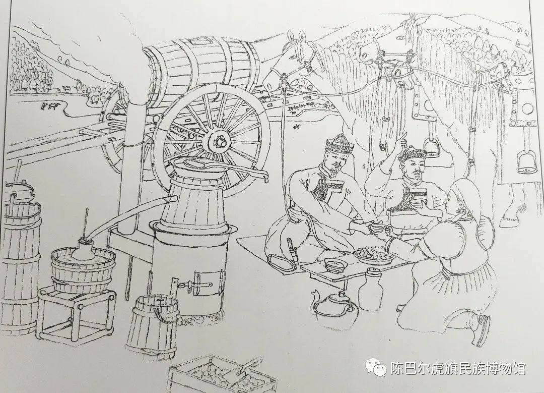 蒙古小炉,蒙古包地炉