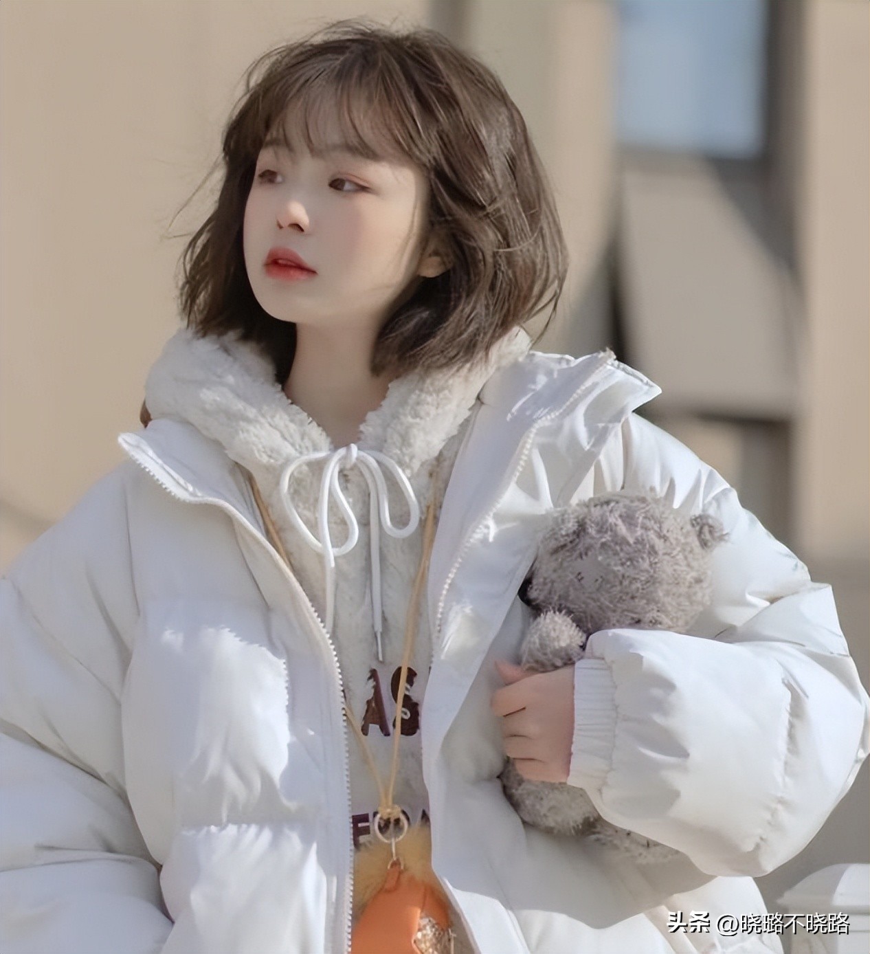 适合长脸圆脸的锁骨发造型,减龄锁骨发适合圆脸方脸长脸