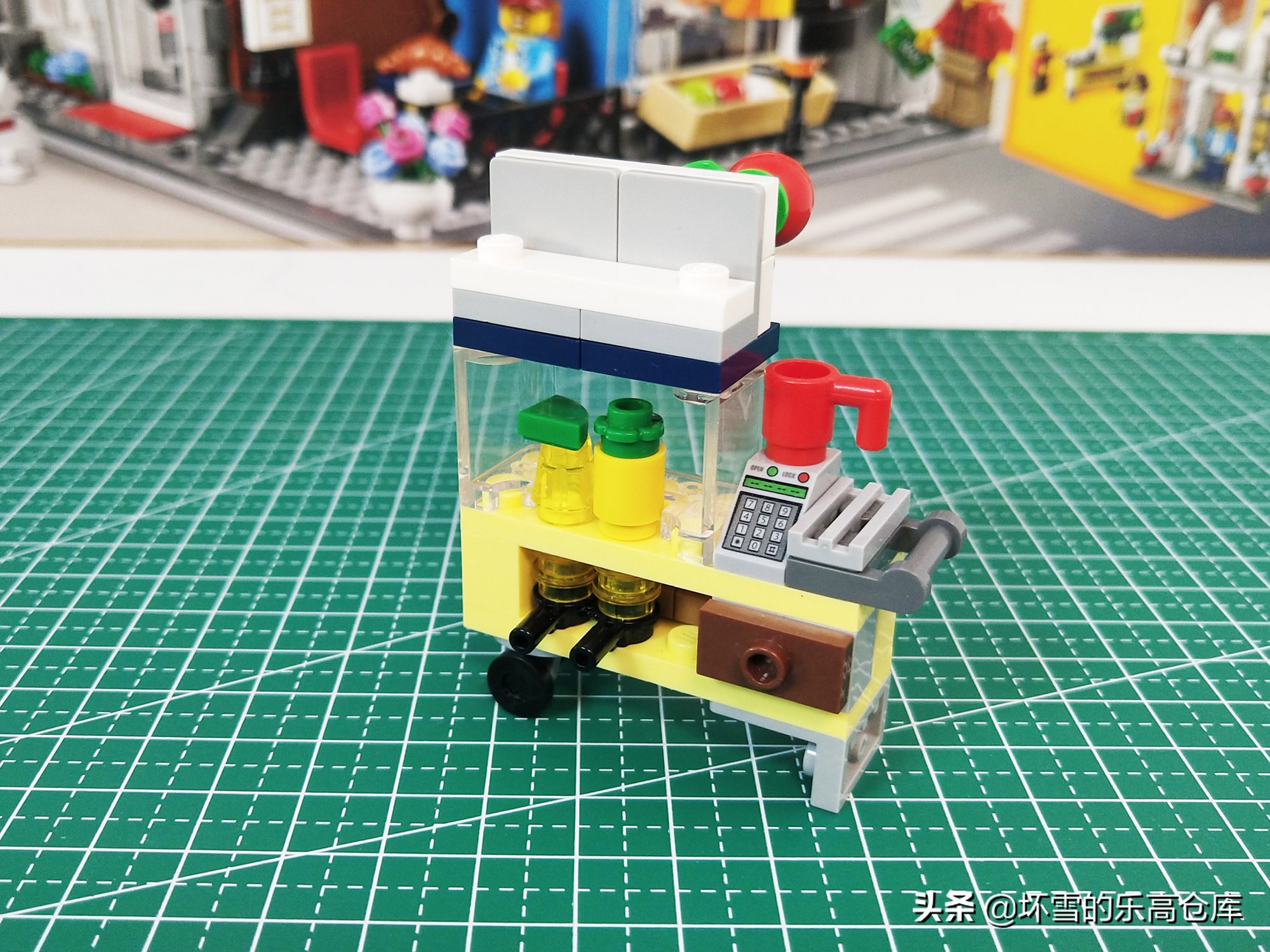 又大又炫酷的城市乐高,乐高创意百变街