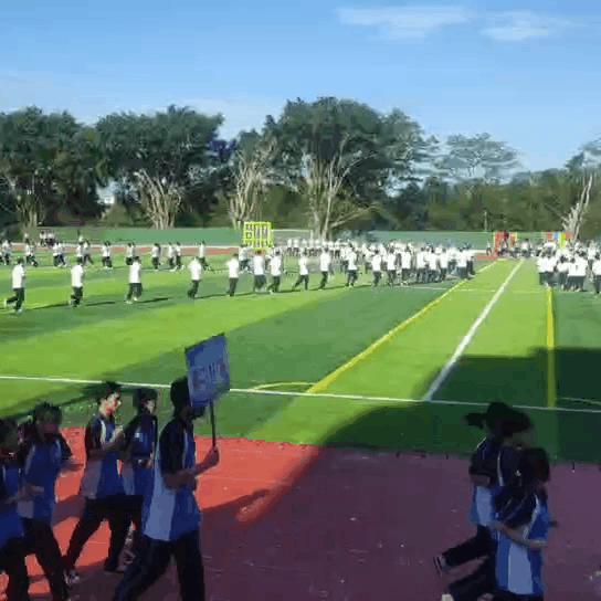广东学校开幕式震撼全场,广东这所学校超硬核