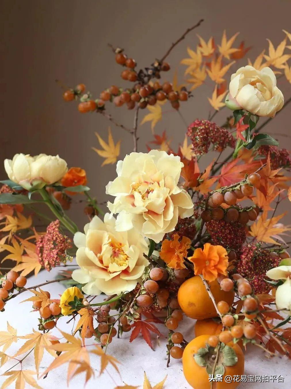 9月份红色好看的花材,颜值高的花束合集