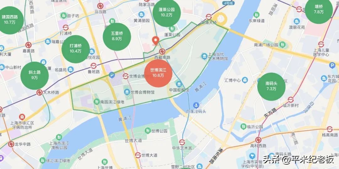 上海顶级富人区外滩,黄浦江边的豪宅有多少