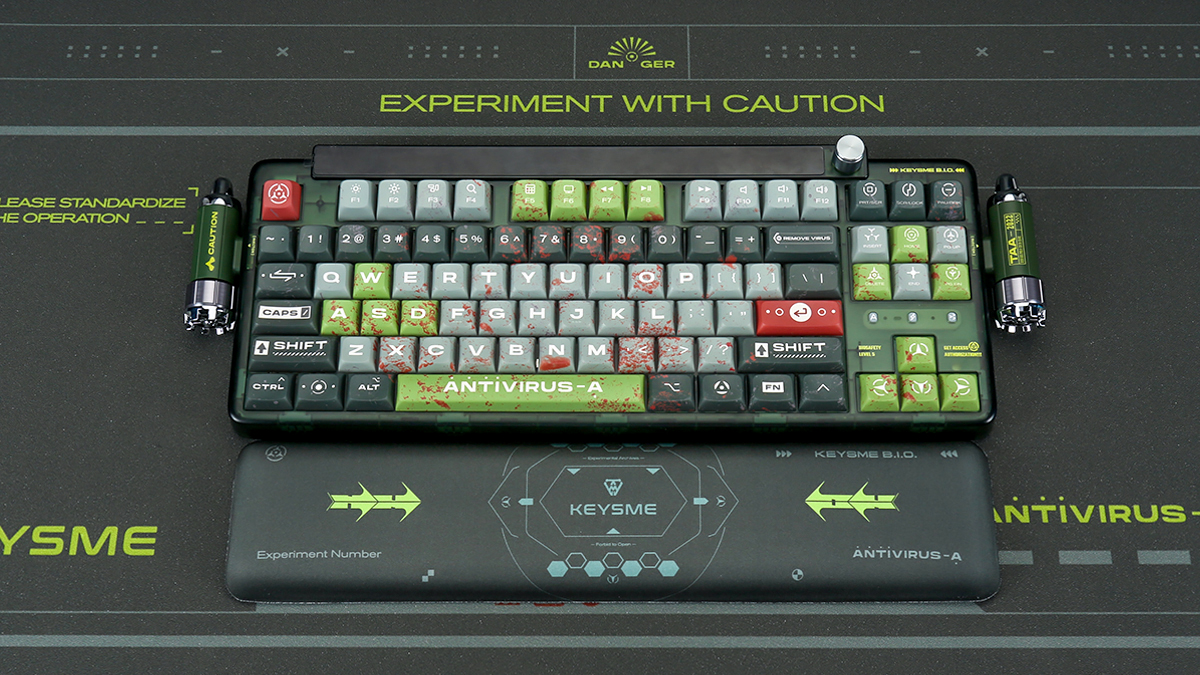 keychronk1机械键盘测评,lunar01键盘