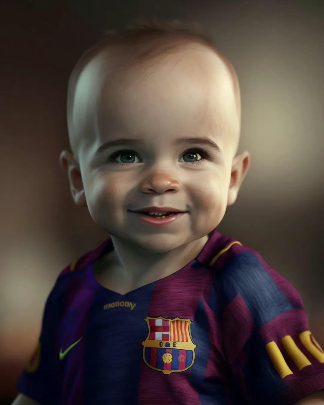 原神足球绘画,足球巨星画作