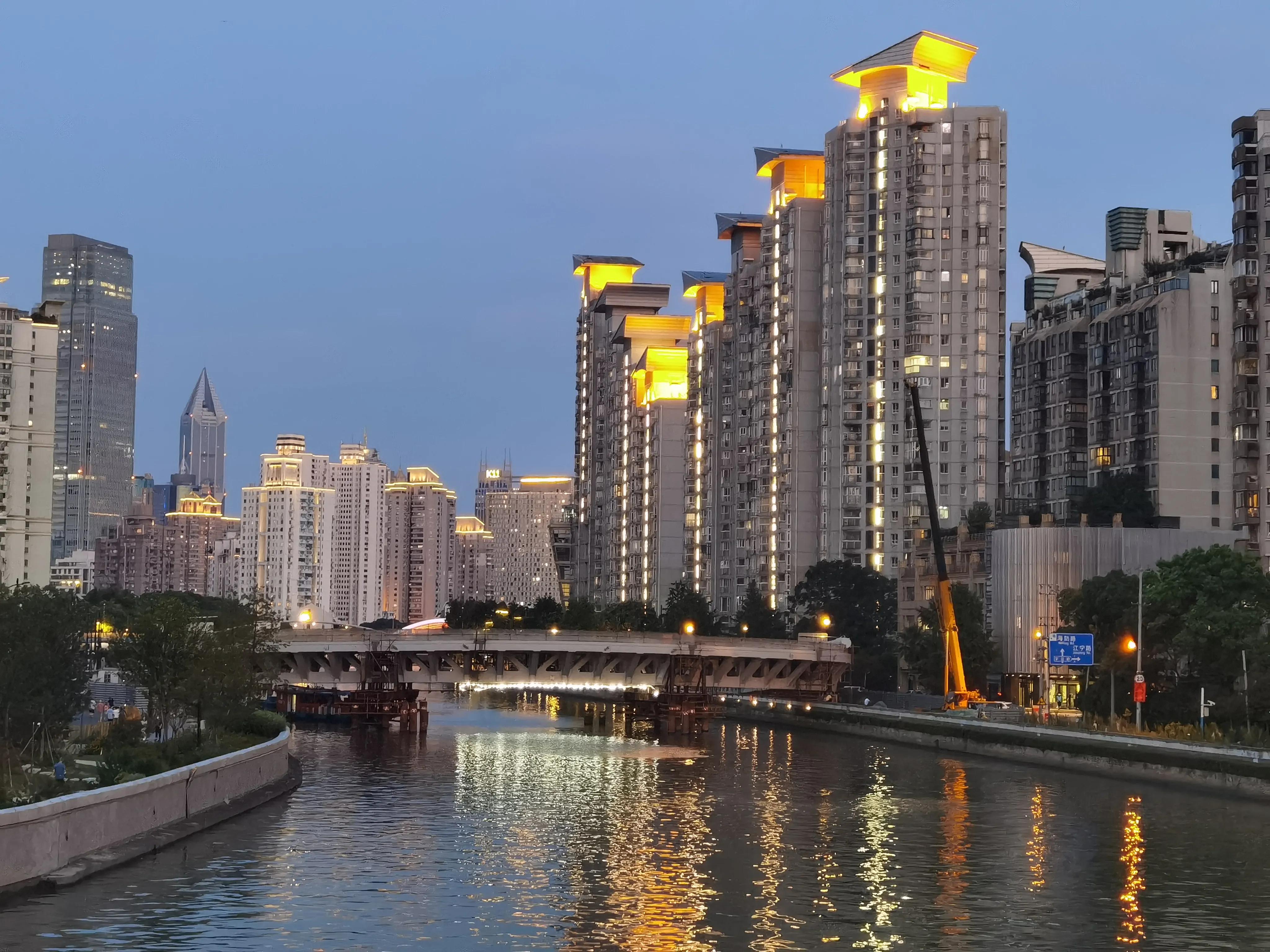 静安河滨花园附近楼盘,静安苏州河河景房