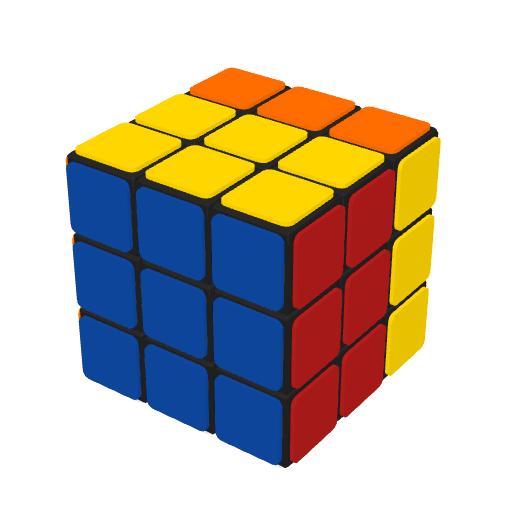 魔方转动字母示意图,三阶魔方公式字母的意思