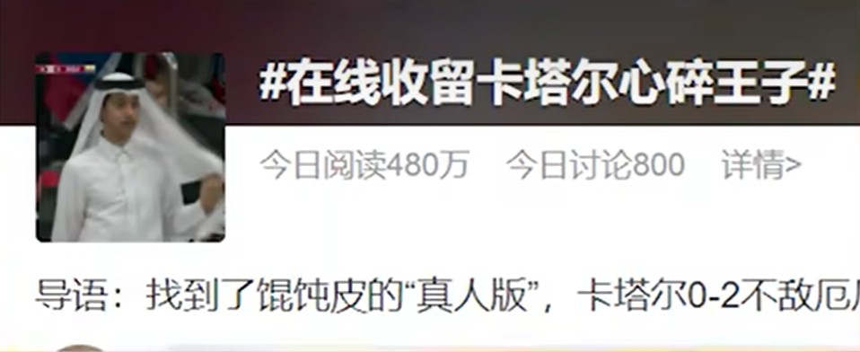 现在的卡塔尔小王子 (卡塔尔王室知道小王子火了吗)