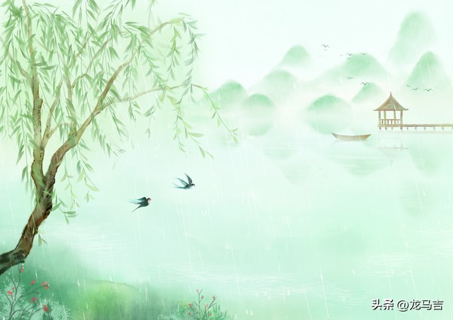 雨水时节，春雨犹添新绿，13首古诗词写意春色乍现之美