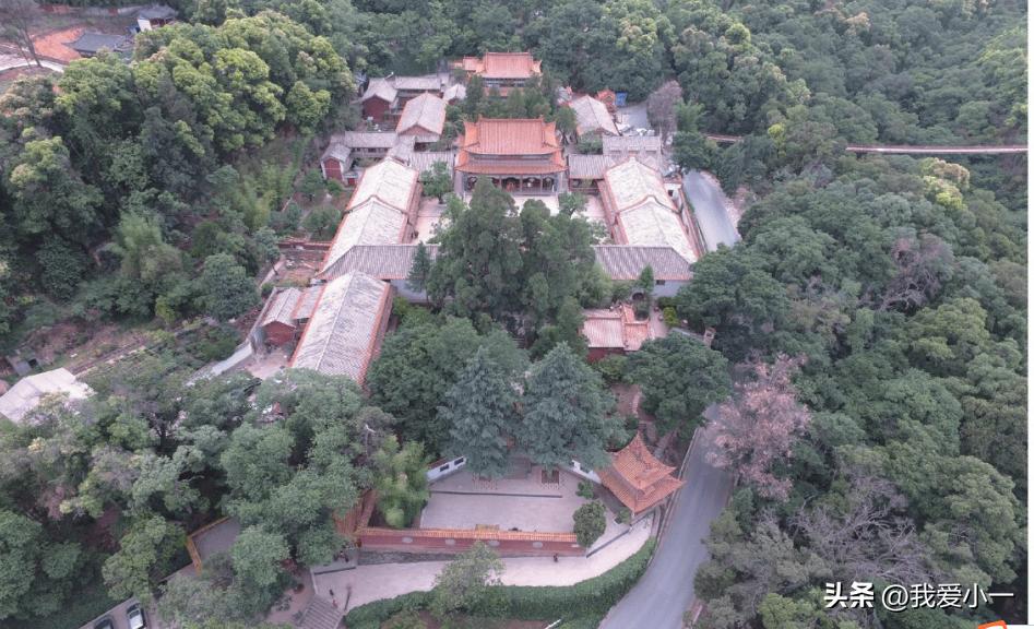 云南昆明古建筑群图,云南省昆明市官渡古镇古建筑