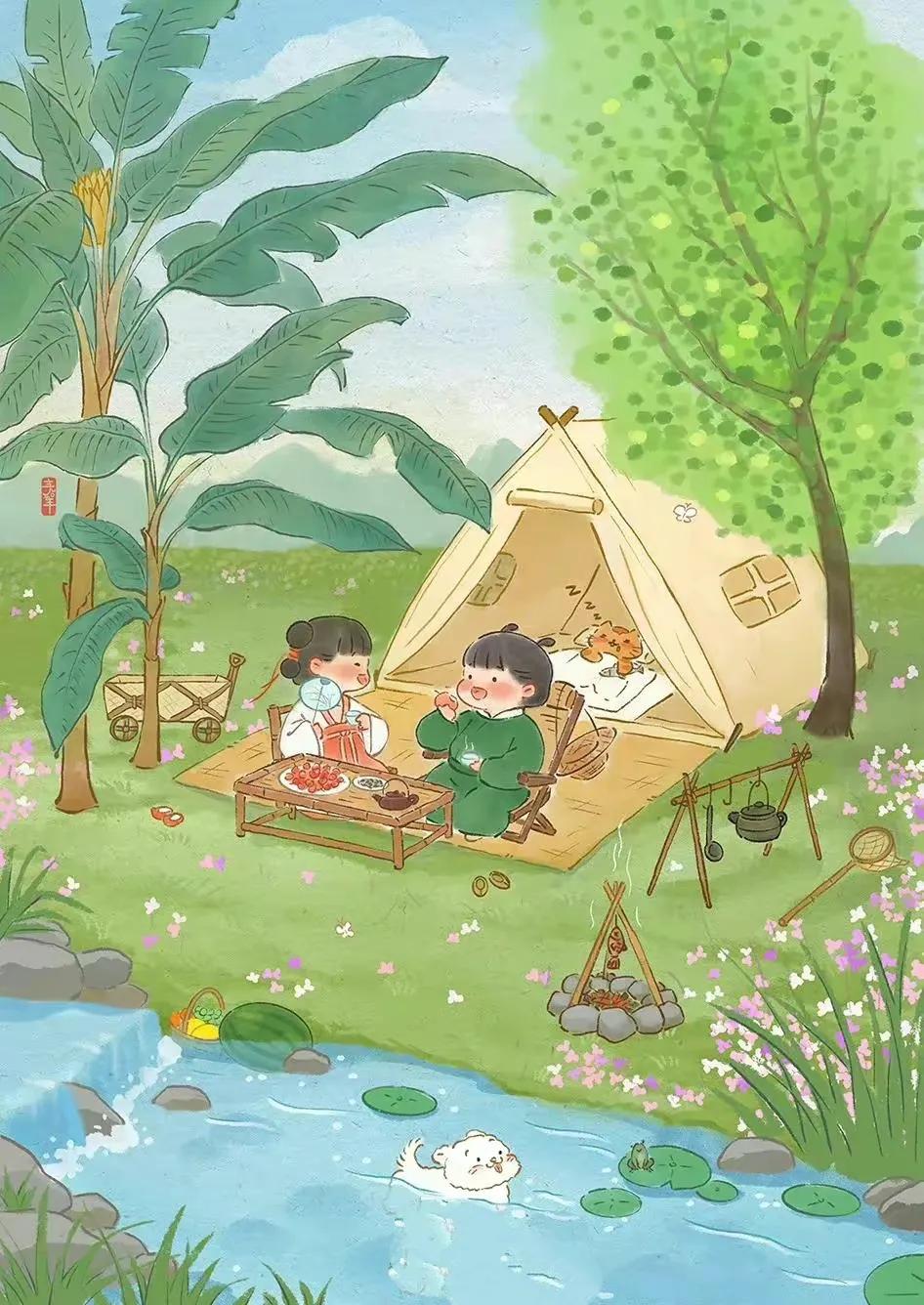 网友画的教材封面,网友画的小学教材插画对比图