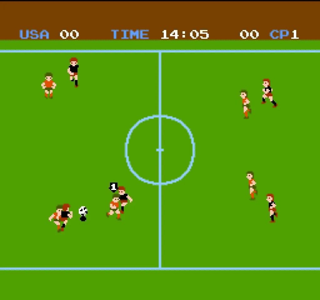 足球世界杯红白机游戏,红白机世界杯