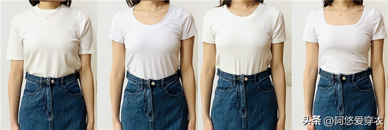 显白t恤颜色推荐女,杏色t恤和白色t恤哪个好看女生穿