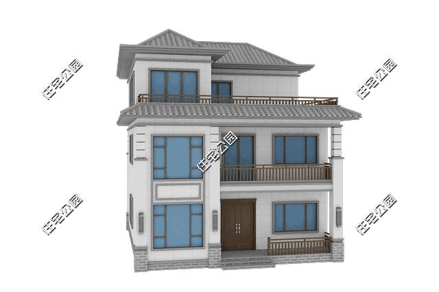 农村三层别墅30万阳光房的设计,三层别墅带露台阳光房装修效果图