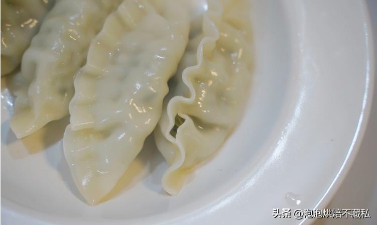 一次吃到三种口味的水饺,一次吃了40个水饺