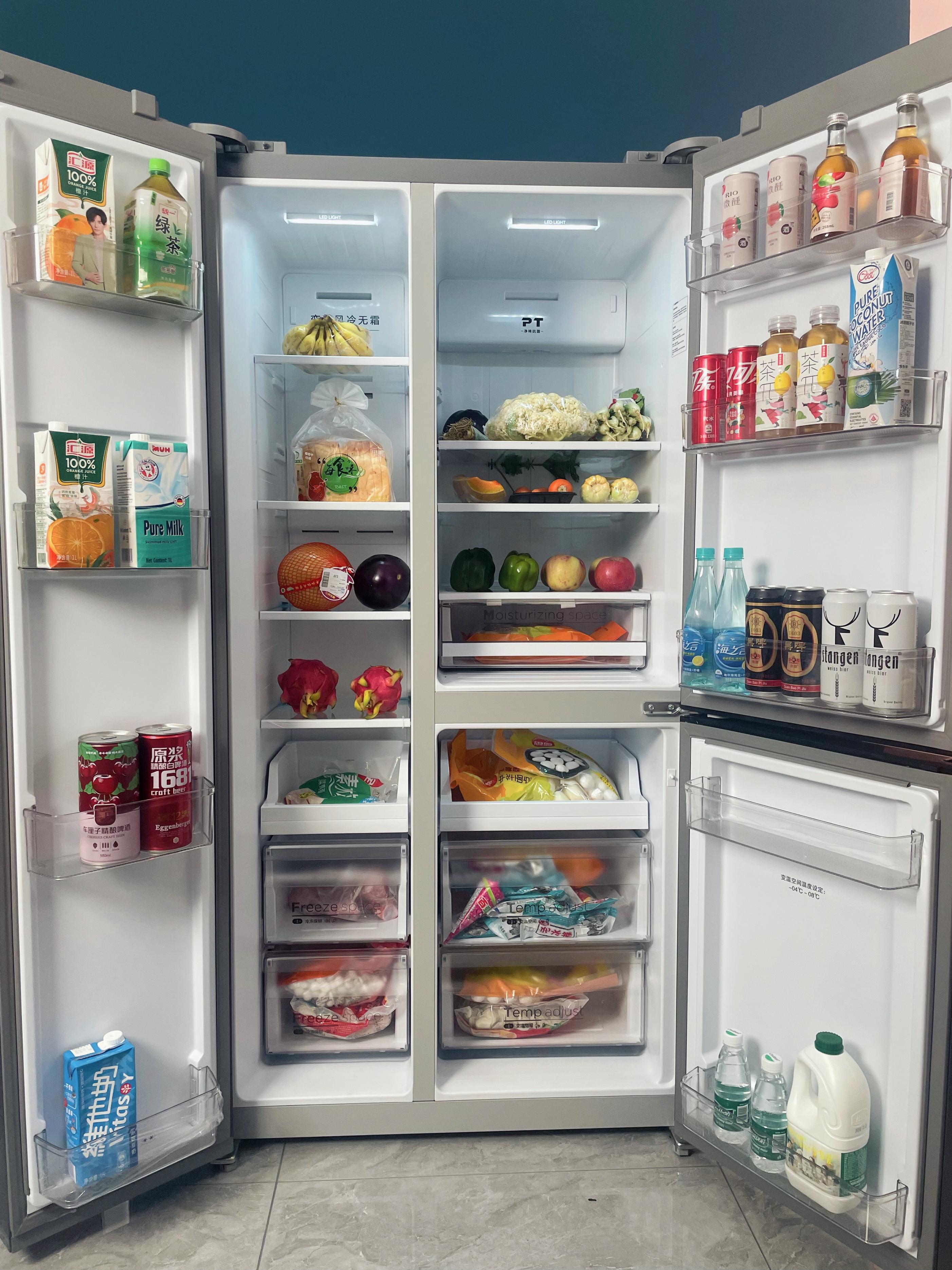 美的冰箱601升19分钟净味冰箱评测,海尔冰箱470和美的冰箱478哪个好