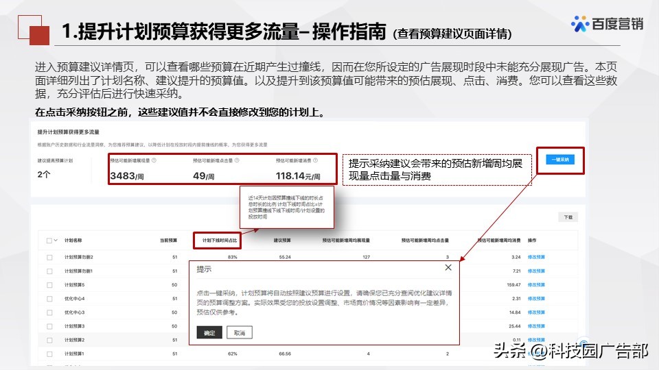 百度搜索推广优化中心产品介绍