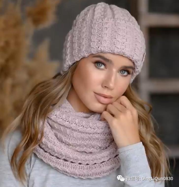 女士针织年轻款的洋气针织帽,针织帽合集