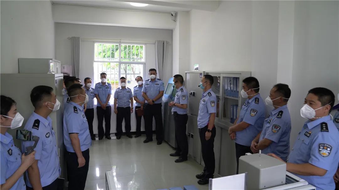 基层派出所召开公安工作会,考察枫桥式派出所创建工作