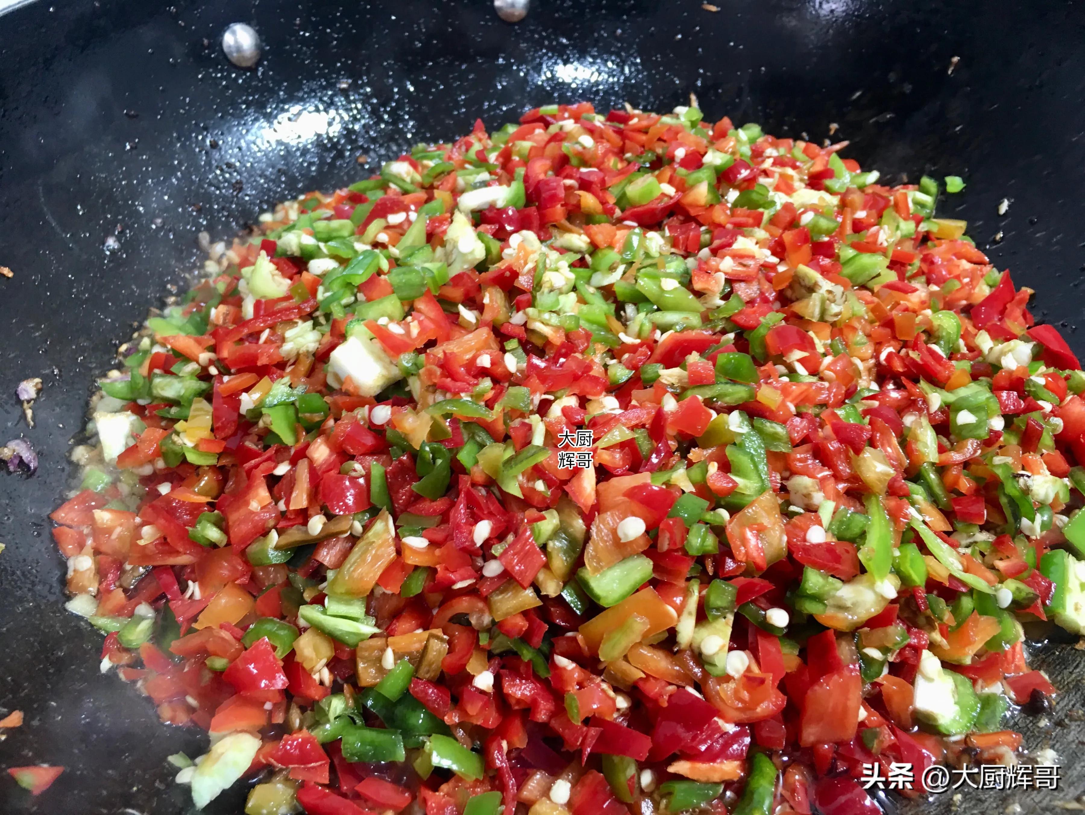 自家种的辣椒超好吃,鲜辣椒牛肉酱的做法大全家常菜