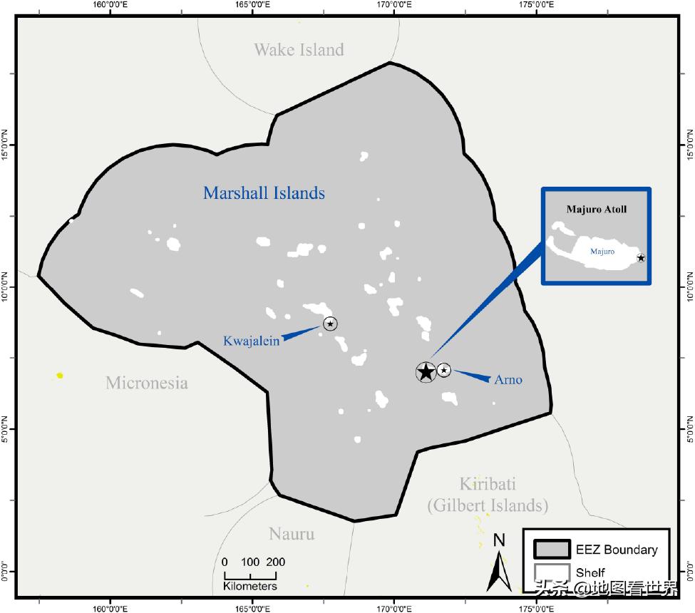 马绍尔群岛在哪个国家,马绍尔群岛是个怎样的国家