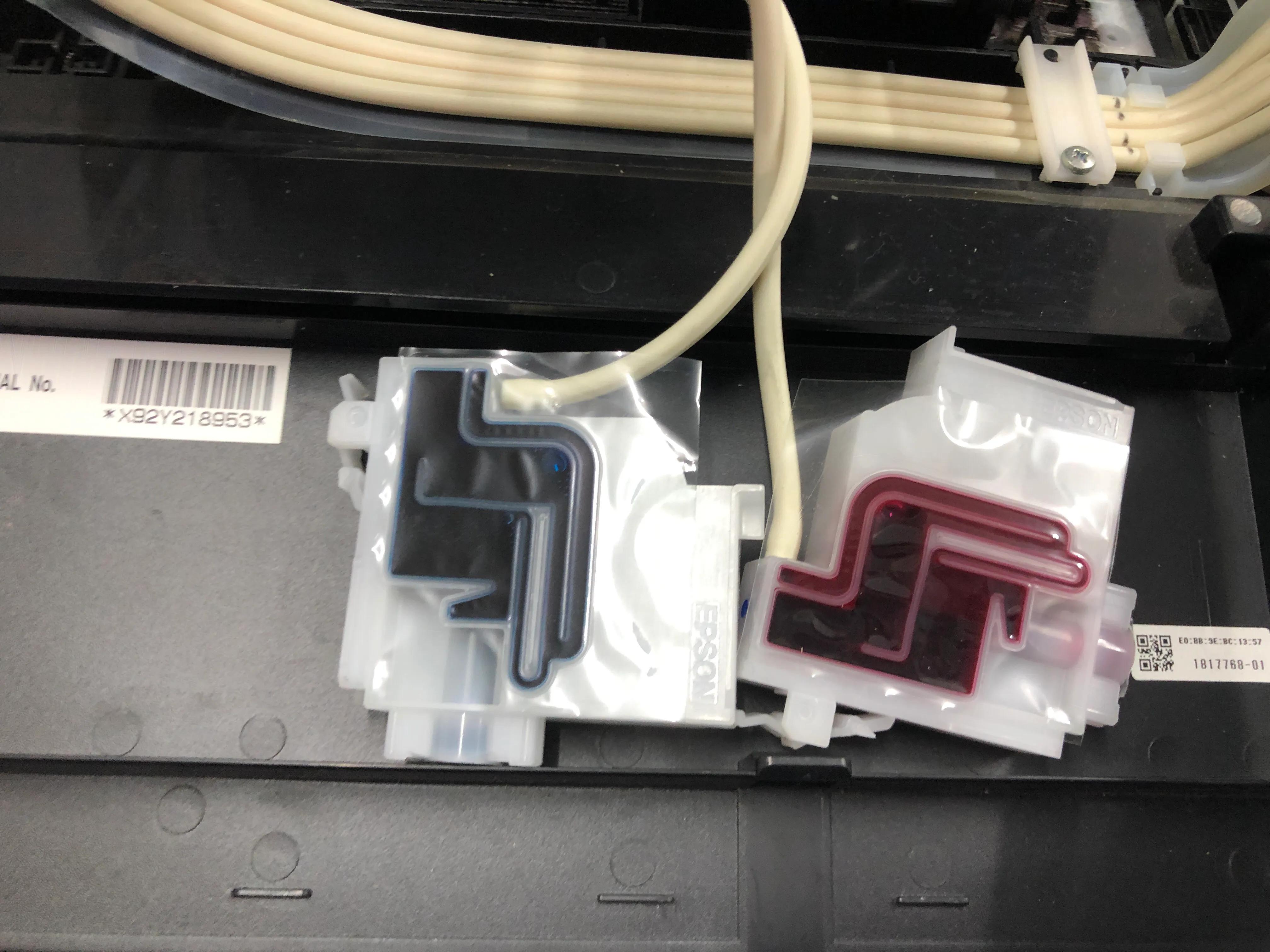 爱普生l3153墨水缺纸张灯闪烁,爱普生l3158打印不了彩色什么原因