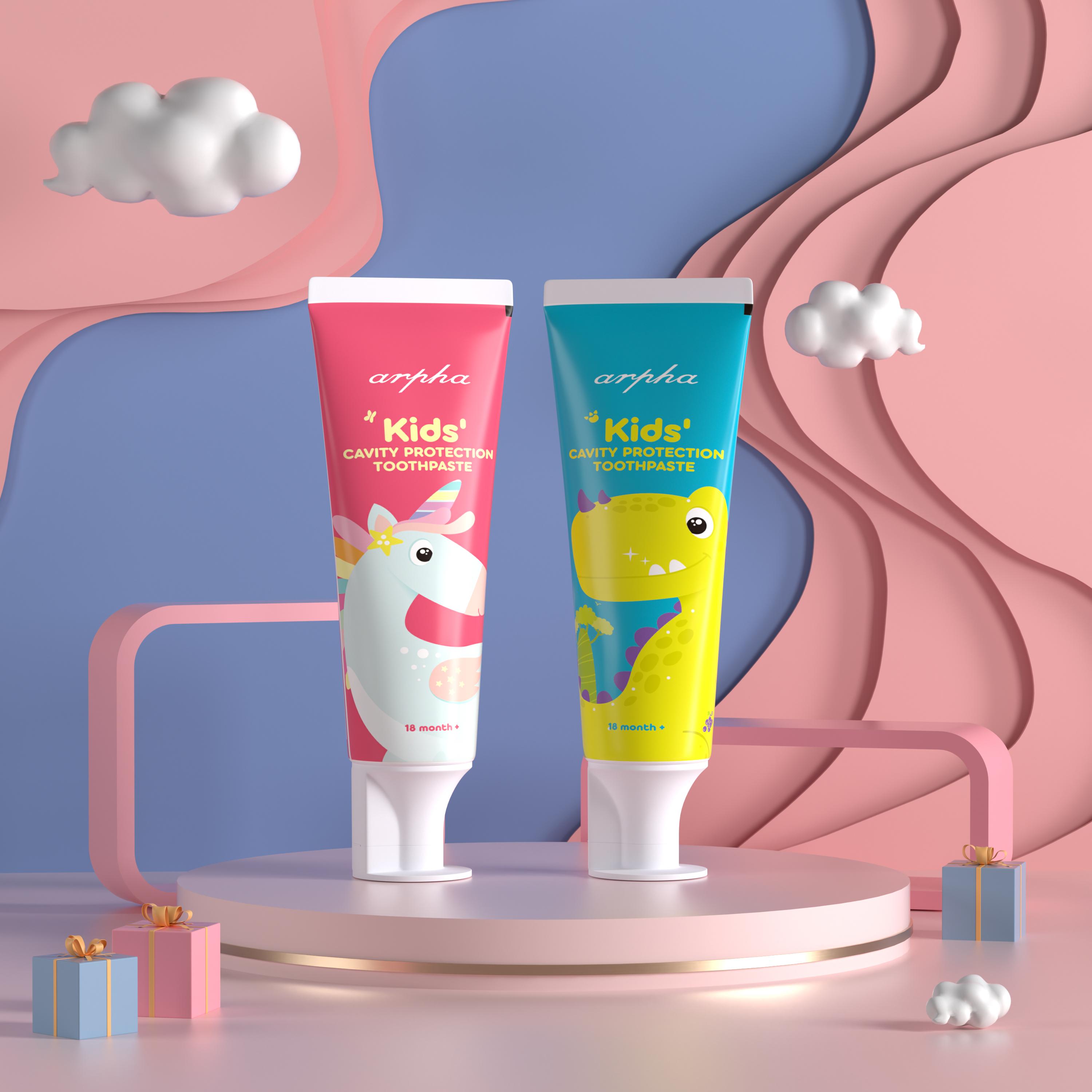 arpha儿童牙膏：一岁半宝宝用哪种牙膏效果好？