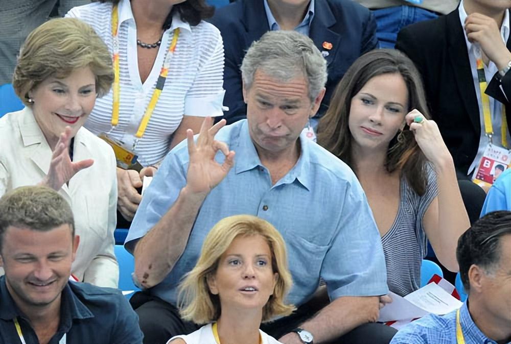 2008奥运会布什动员讲话,老布什参加2008北京奥运会开幕式