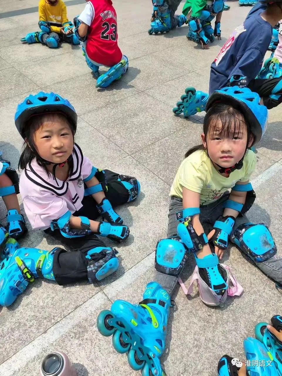 我轮滑我快乐——淮阴实验小学一年级学生学滑轮习作选登