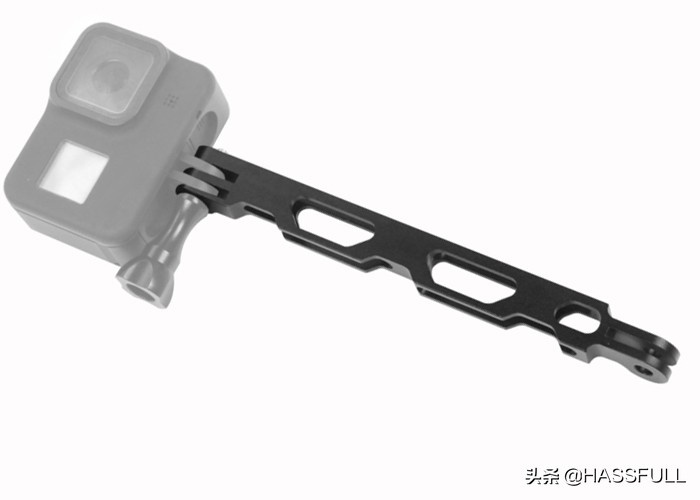 运动相机延长杆铝加工中心加工的时候总粘刀，烦死了