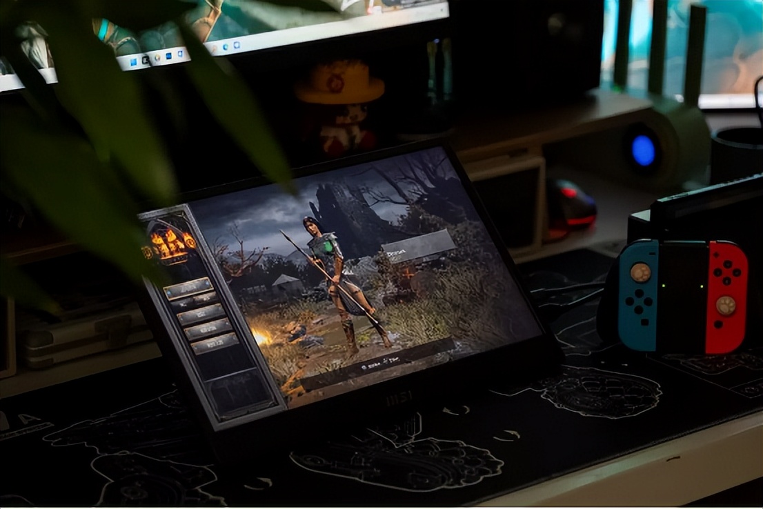 笔记本组双屏，NS打游戏，微星PROMP161便携显示器使用心得