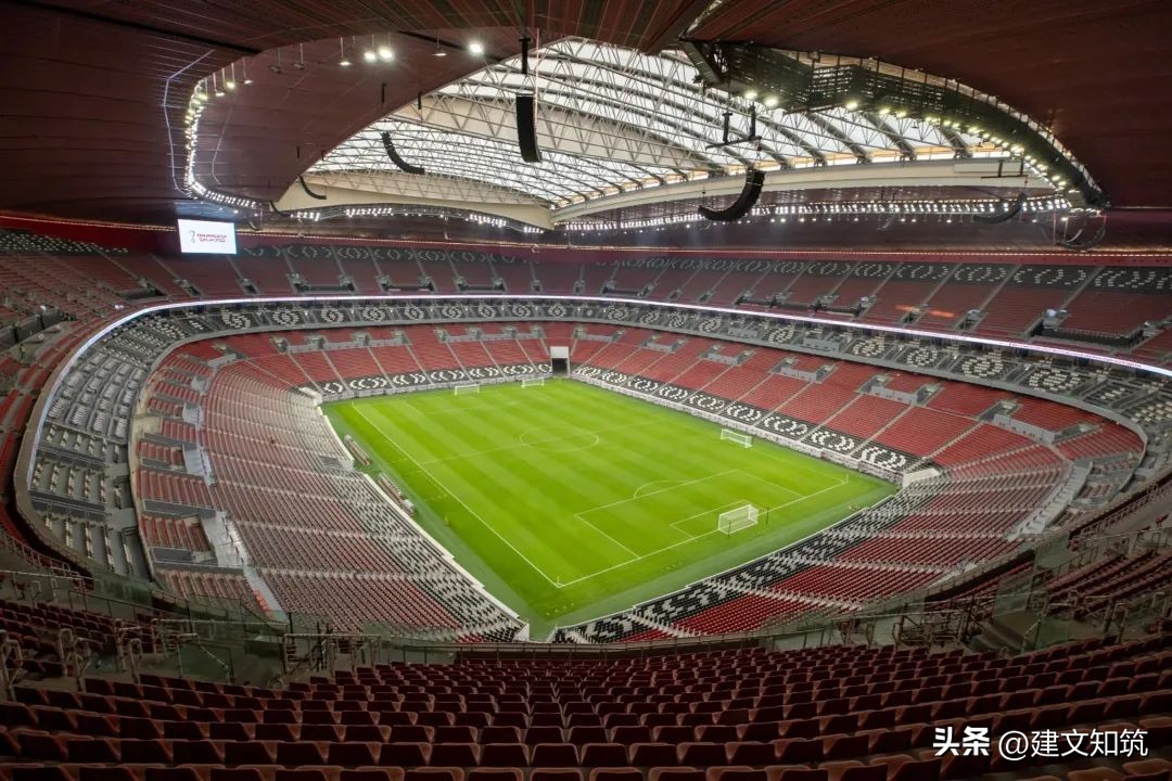 世界杯足球设计,2022年卡塔尔世界杯球场图片高清