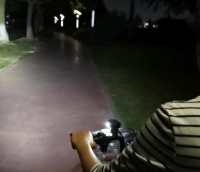 3000流明自行车夜骑灯,迈极炫rn3000与mj902s