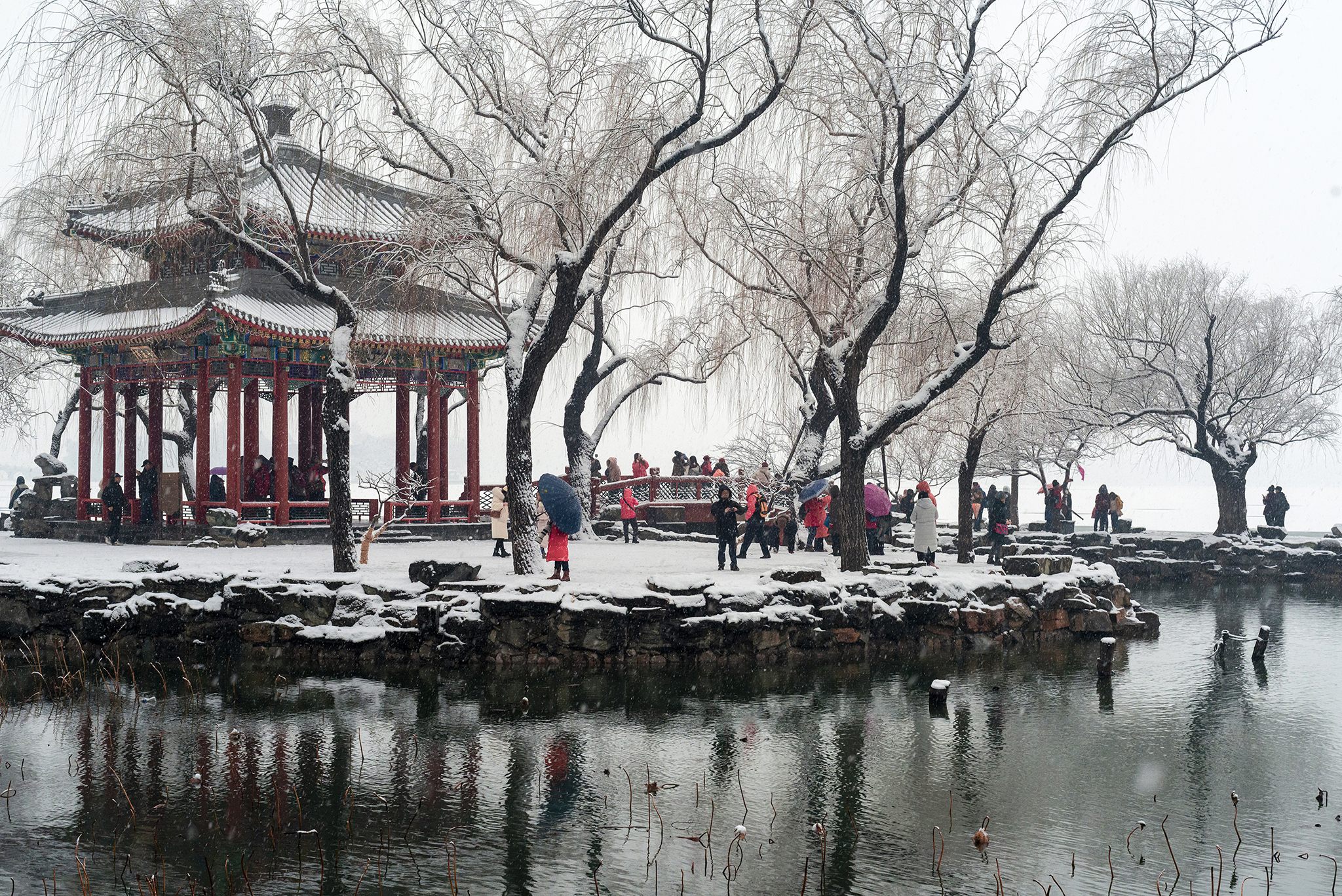 走颐和清漪，赏皇家园林之十一：昆明湖东堤（修订版）