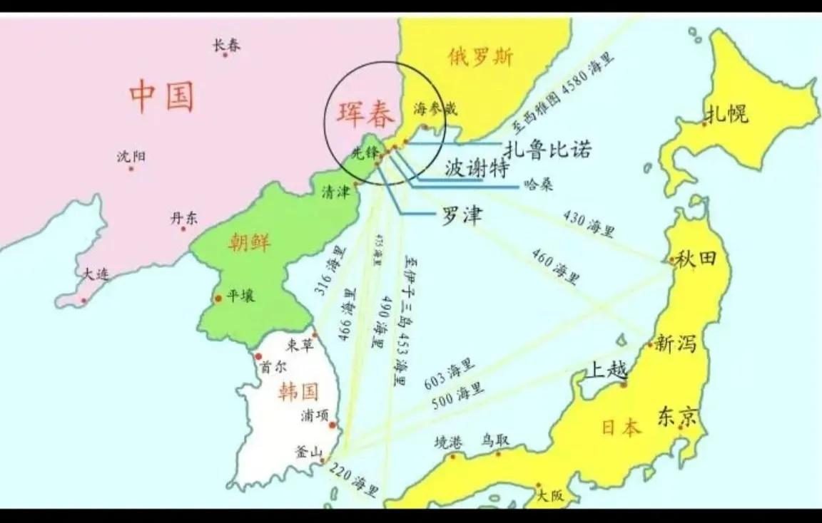 图们江借港出海,图们江出海现状