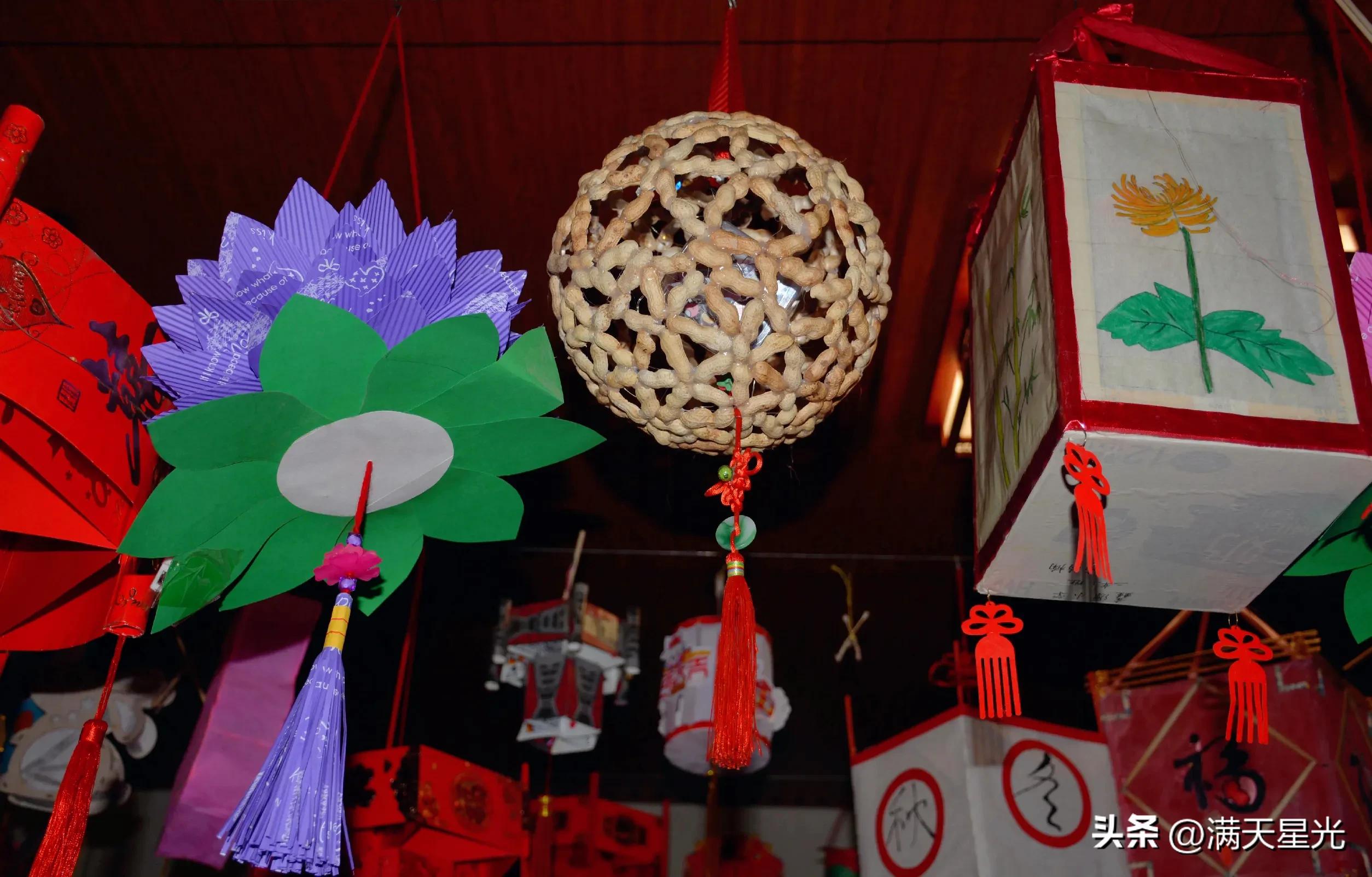 初中生手工灯笼比赛一等奖作品,儿童非遗手工灯笼