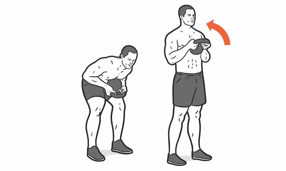 10公斤壶铃燃脂训练,10分钟壶铃训练